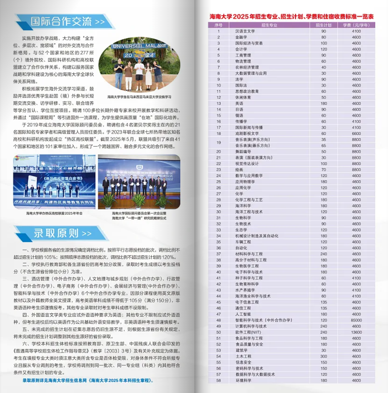 海南大學(xué)－2025年招生指南